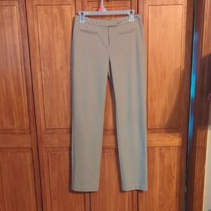 Express Tan Straight Leg Pants